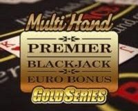 Multi Hand Premier Blackjack Gold Spiel